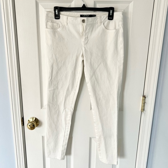 Lauren Ralph Lauren White Jeans - Picture 2 of 6